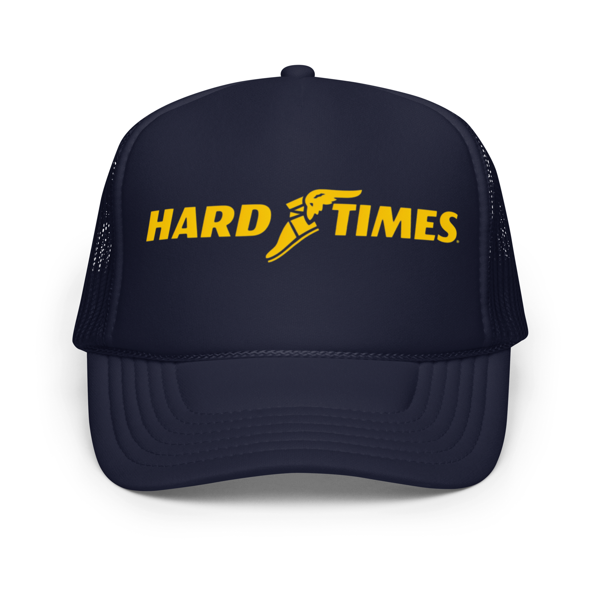 vintage good year hat that says hard times by Highway Division