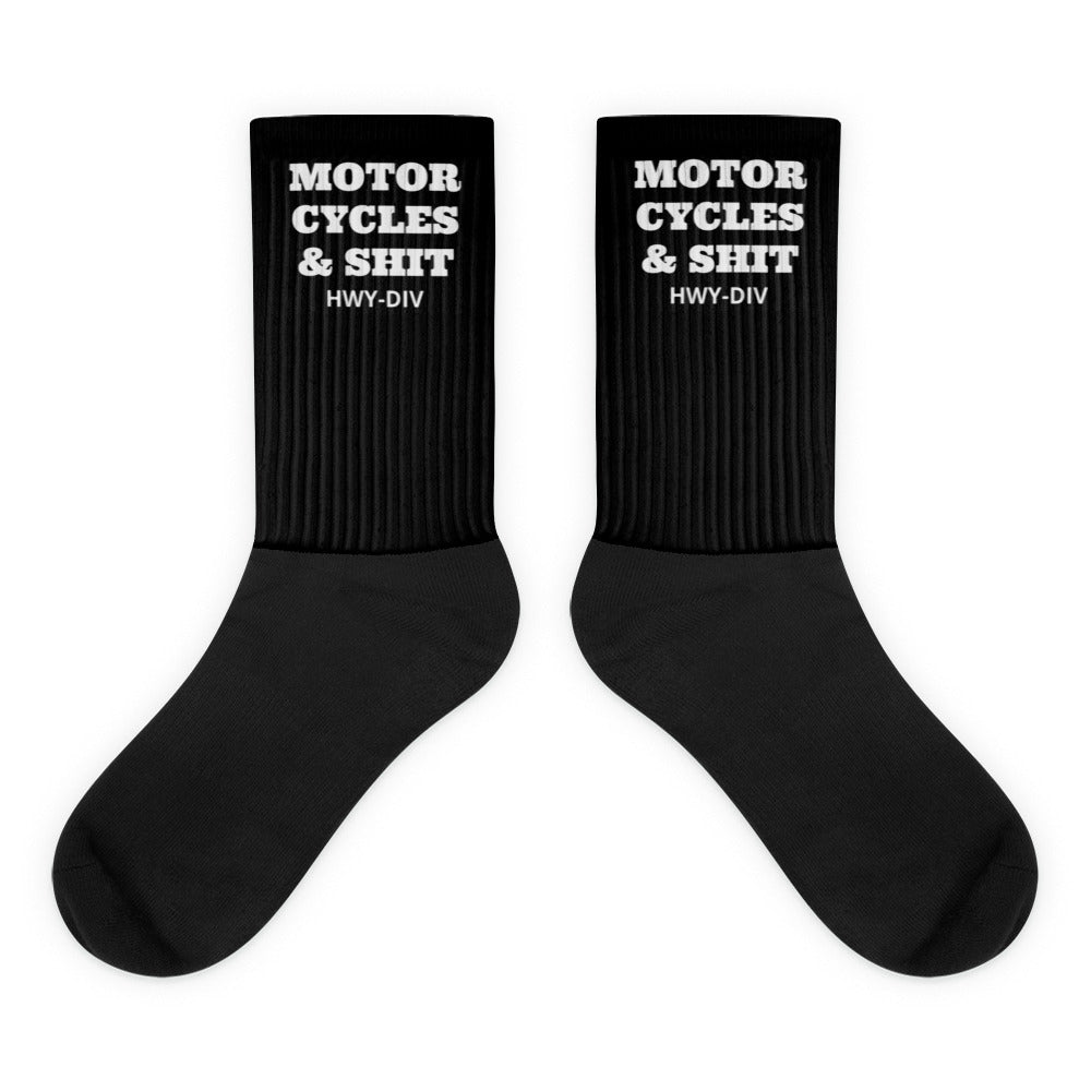 Motorcycles and Shit socks by Highway Division Stance Harley Davidson Dyna