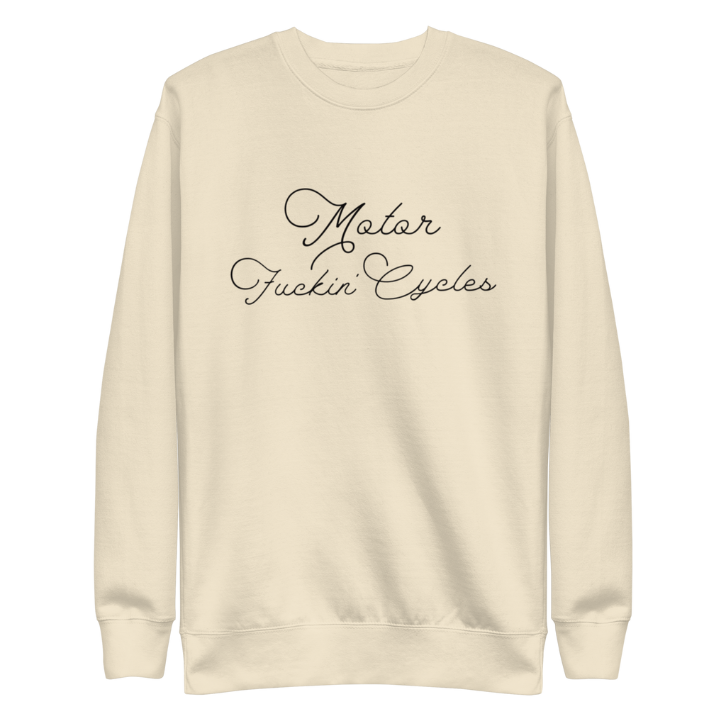 Motor Fucking Cycles Sweatshirt by Highway Division Harley Davidson